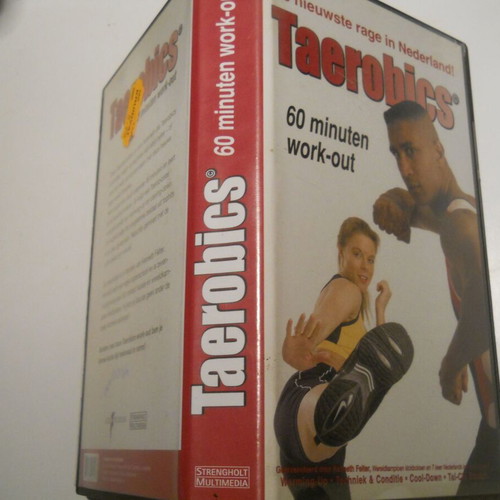 Taerobics 60 minuten work out VHS used with subtitles