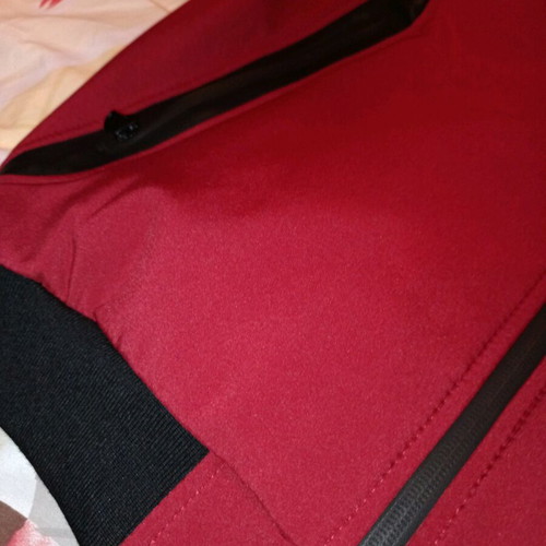 Manager red spring windbreaker jacket new, size XL
