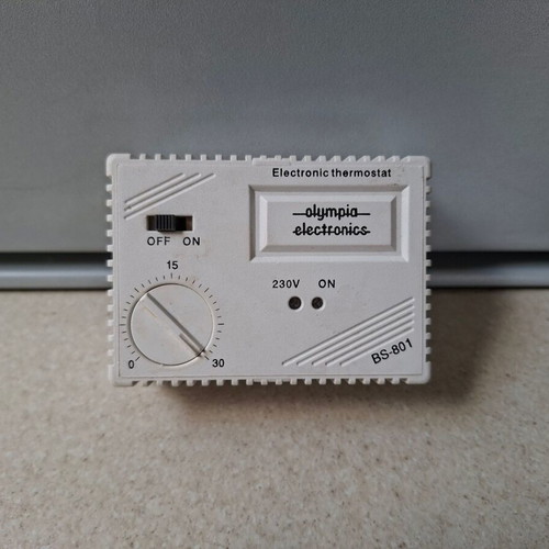 Olympia Electronics BS-801 electronic room thermostat new