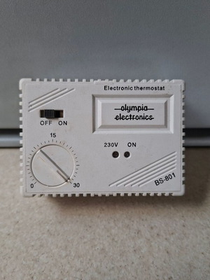 Olympia Electronics BS-801 electronic room thermostat new
