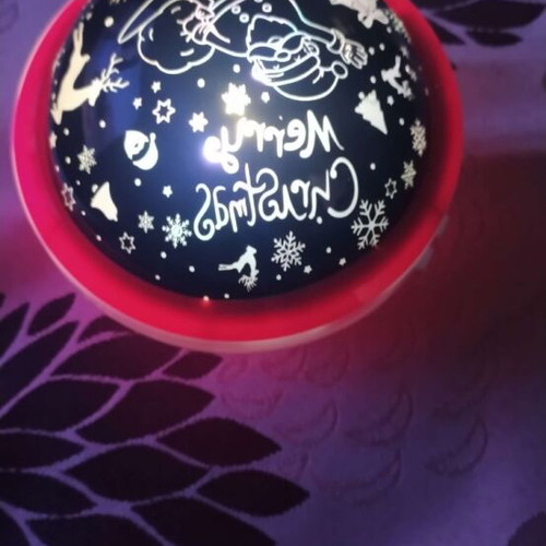 Decorative Christmas lamp like new