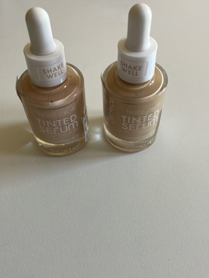 Catrice Tinted Serum Foundation 30C and 40N like new with hyaluronic acid