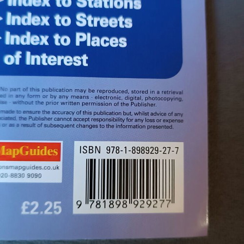 London Mini Map new pocket size