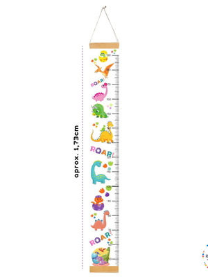 ΑΝΑΣΤΗΜΟΜΕΤΡΟ ΥΨΟΜΕΤΡΗΤΗΣ ΔΕΙΝΟΣΑΥΡΟΙ, Διακοσμητικό παιδικού δωματίου, Παιχνίδι παιδικού δωματίου, Παίζω με τους δεινόσαυρους, Μοναδικό δώρο