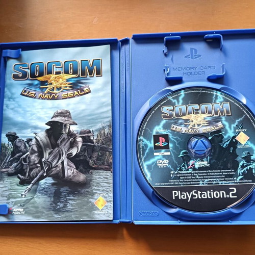 Socom U.S. Navy Seals PS2 παιχνίδι μεταχειρισμένο, σε καλή κατάσταση