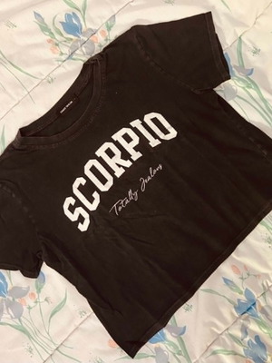 Tally Weill black summer crop top, size S