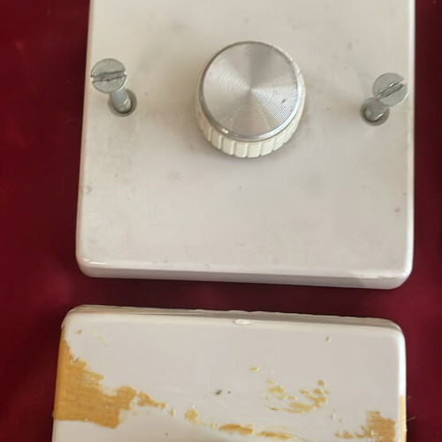 Switches set used, 6 pieces with dimmers and timer