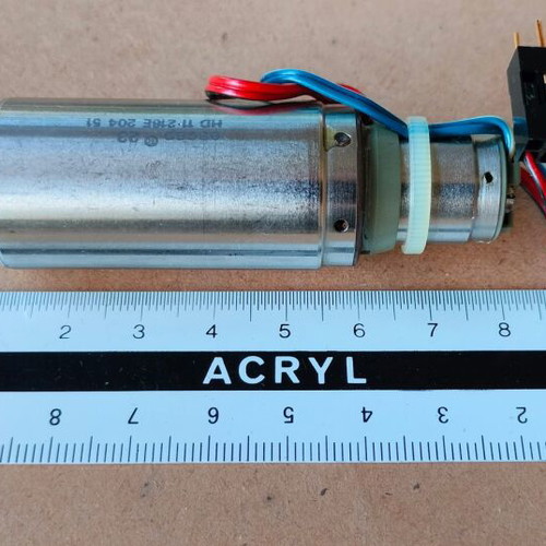 DC Servo Motor ESCAP Portescap Swiss-made used with gearbox 4.86:1