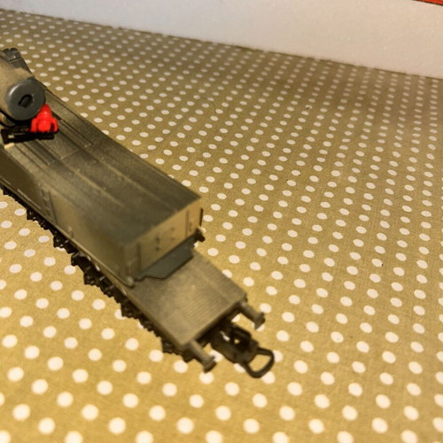 Lima H0 30 3500 Leopold railway gun model used