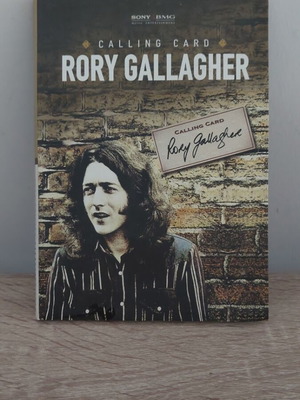 Rory Gallagher Calling Card βιβλίο και CD, ροκ