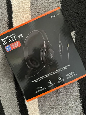 Sound Blaster Blaze V2 μεταχειρισμένο, ανοιχτή συσκευασία αλλά καινούργιο αχρησιμοποίητο