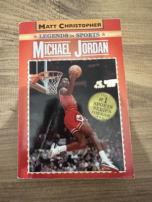 Michael Jordan book used, English