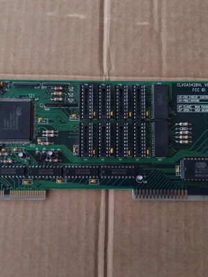 Cirrus Logic CLVGA5428VL Vesa Local Bus Graphics Card used