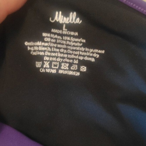 Mirella ballet leotard large, like new, purple