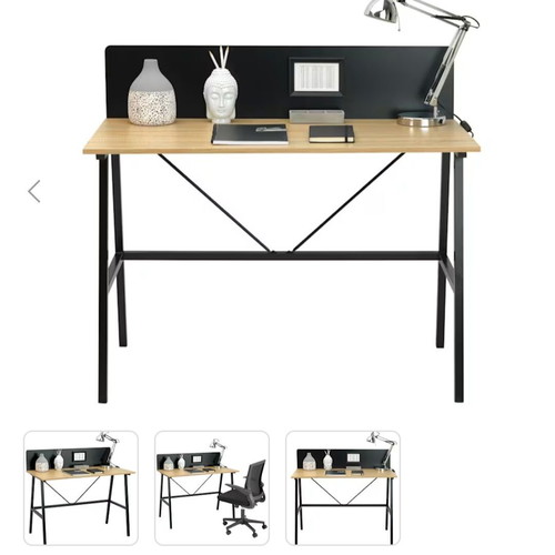 Alloy desk like new, 110x55 cm
