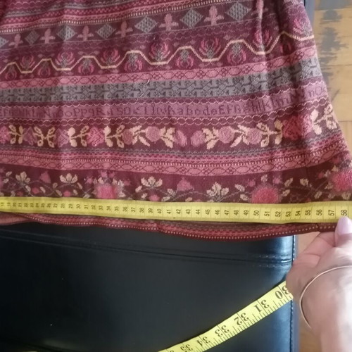 Peruvian Connection Rante Dress like new, warm colors, 100% cotton