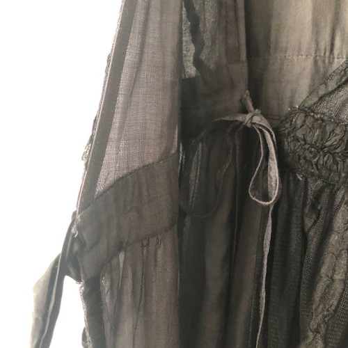 Black wrap lace dress Blank London size S used