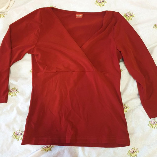 Chaton red blouse size S