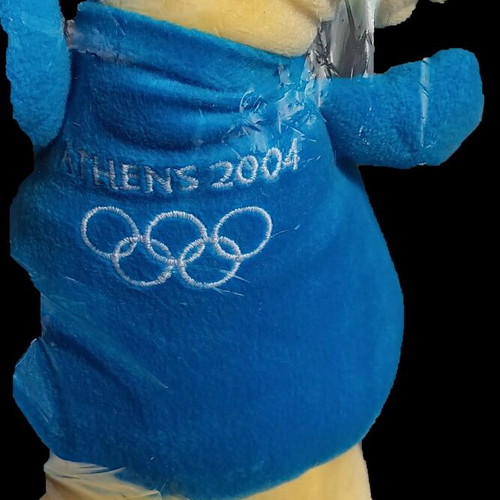 Athens 2004 Olympic Games Phoebus and Athena Mascot Dolls with Collectible Album and DVD like new