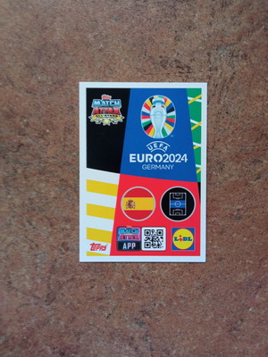 Topps Euro 2024 Match Attax Metal Ultimate Shining Star Rodri κάρτα