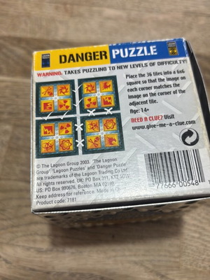 Puzzle used, very tricky