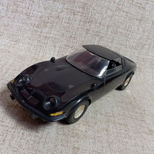 Knight Rider KITT Opel GT KIBI vintage 80s toy car new without box black plastic rare