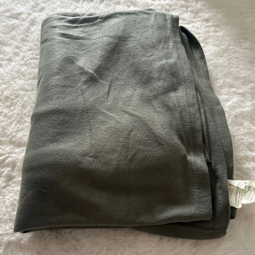 Fleece blanket khaki like new