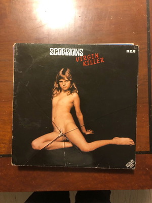 Δίσκος Scorpions Virgin Killer καινούργιος με original εξώφυλλο