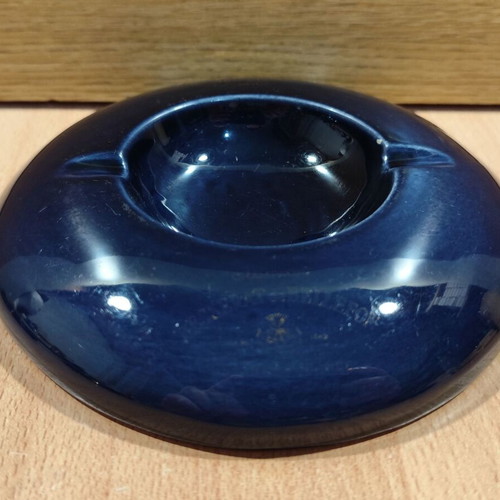 Besserat de Bellefon Champagne ceramic ashtray used, vintage advertising
