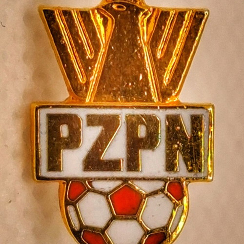 Collectible pin of Poland football federation like new