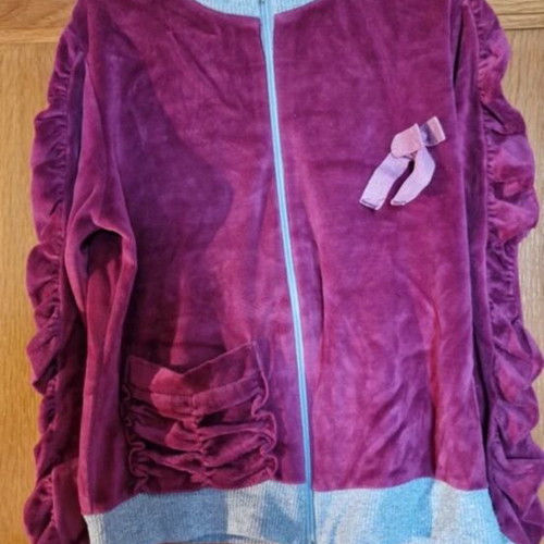 Girls' tracksuit set pink new