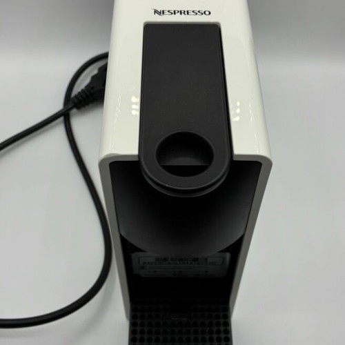 Nespresso Essenza Mini White coffee machine like new with Starbucks capsules