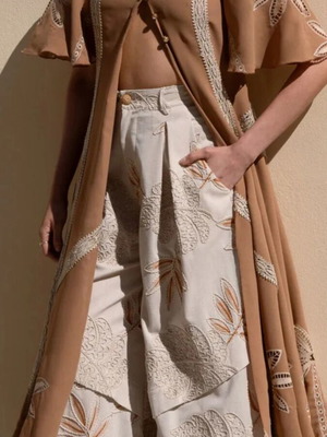 Nidodileda dress medium new with tags beige brown