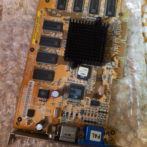 Asus AGP-V300C VGA card 16MB with SIS305 3D chip, not working