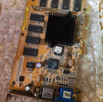 Asus AGP-V300C VGA card 16MB with SIS305 3D chip, not working