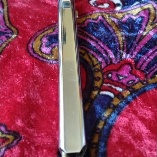 Vintage metal pen set used, 4-color FAG and Elite dual-tip