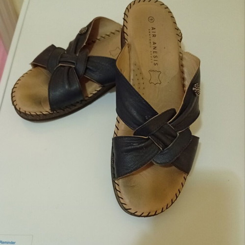 Air Anesis by Voi & Noi platform sandals like new, size 41, blue