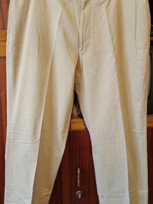 Tommy Hilfiger men's fabric pants beige like new