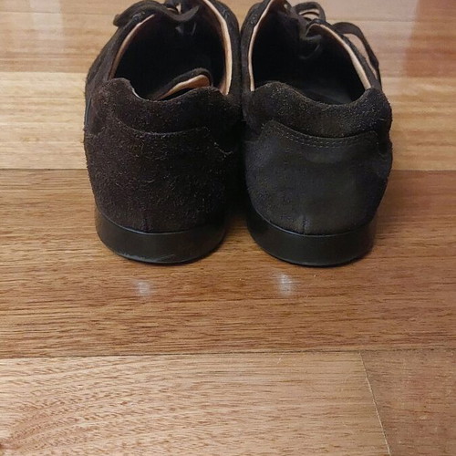 Massimo Dutti men's shoes soft suede like new size 45 brown