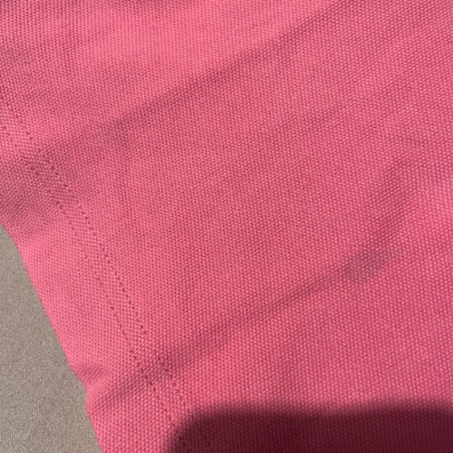 Adidas polo shirt used, pink, size M