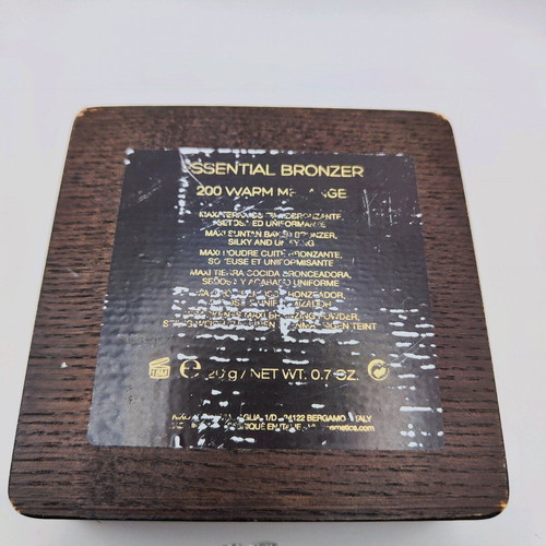 Kiko bronzer used, shade warm melanze