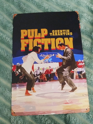Pulp Fiction metal sign new 20x30 cm