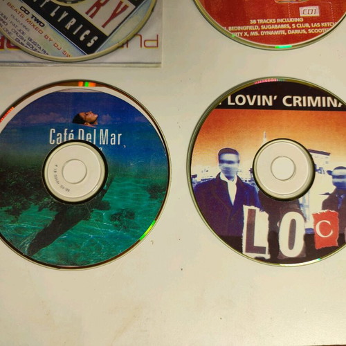 12 music CDs non-original, like new pack