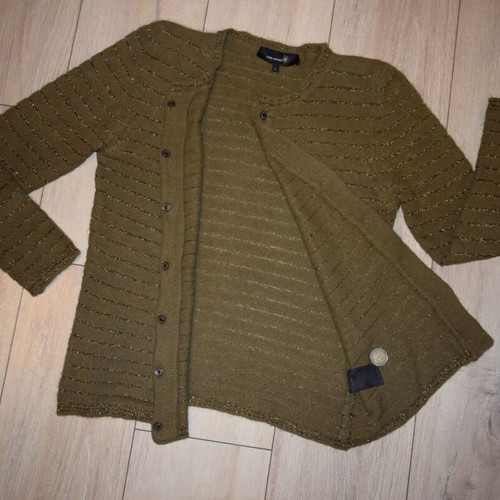 Isabel Marant Angora knit cardigan women used, size 2, green