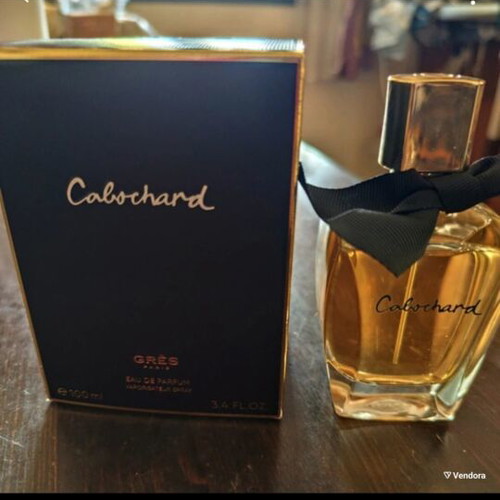 Set of 5 authentic perfumes used, including Grès Cabochard and Elizabeth Taylor