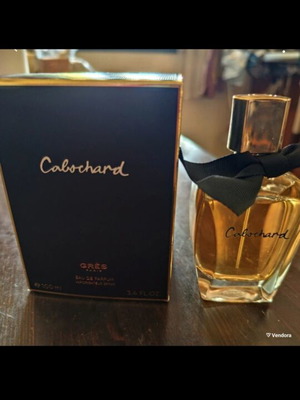 Set of 5 authentic perfumes used, including Grès Cabochard and Elizabeth Taylor