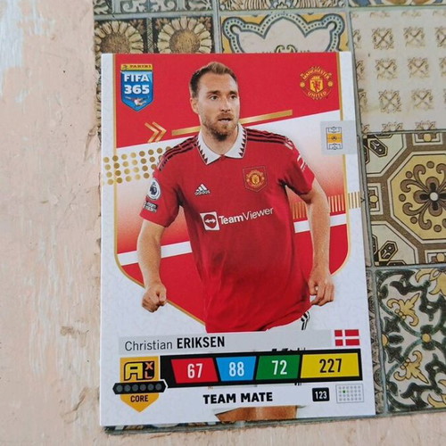 Christian Eriksen Manchester United card new