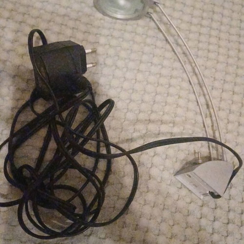 Portable reading lamp like new from IKEA with long cable