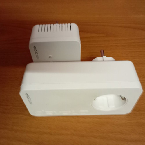 Devolo power line WiFi router set used, good working condition