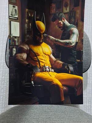 Αφίσα για κουρείο καινούργια από Mad Lab Prints